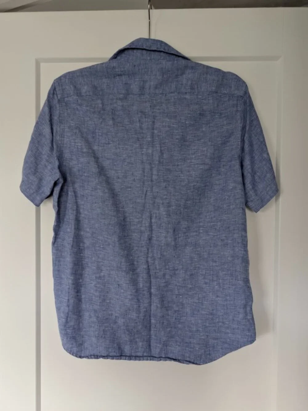 100% Linen UNTUCKit Short-Sleeved Men's Button-Up